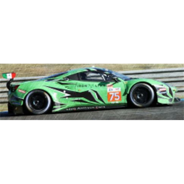 Looksmart 1:43 Scale Ferrari 488 GTE EVO #75 Iron Lynx 24H Le Mans 2022 Ehret/Hook/Varrone
