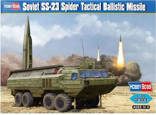 Hobbyboss 1:35 Scale Soviet SS-23 Spider Tactical Ballistic Mis