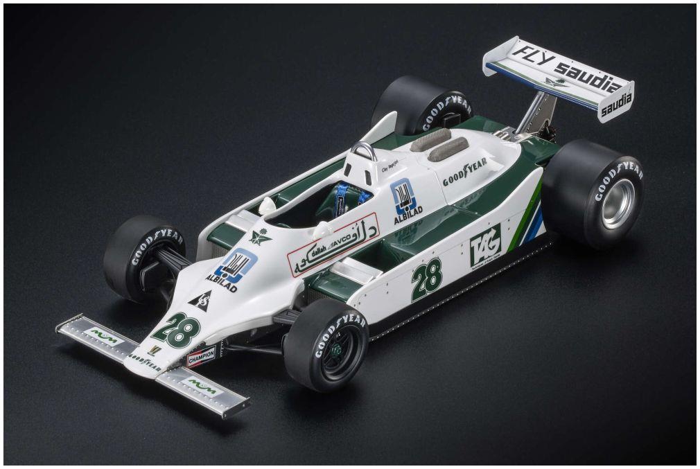 GP Replicas 1:18th Scale Williams FW07 1979 #28 Clay Regazzoni Winner British GP 1979
