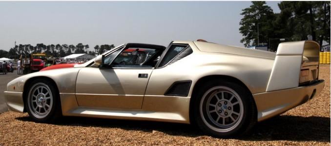 Kess 1:43 Scale De Tomaso Pantera SI Targa 1993 Gold