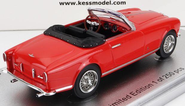 Kess 1:43 Scale Ferrari 212 Inter sn0235EU Red Cabriolet Top Down 1952