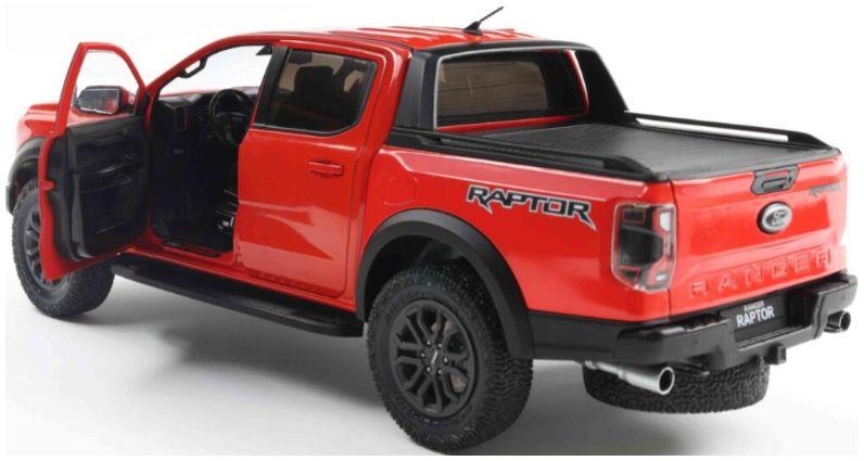 Solido  1:18th Scale Ford Ranger Raptor Orange Raptor 2024