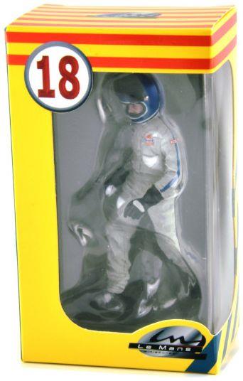 LE Mans Miniatures 1:18 Scale Jacky Ickx Figure Le Mans 1969