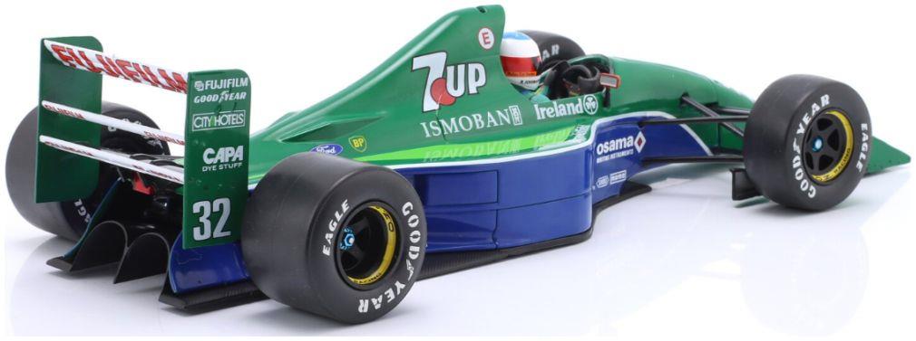 IXO 1:18th Scale Jordan 191 Michael Schumacher #32 Free Practice Belgium GP F1 1991