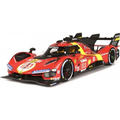 Burago 1:24 Scale Ferrari 499P #51 Calado/Giovinazzi/Pier Guidi Winner 24H Le Mans 2023 Kit