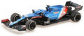 Minichamps 1:43 Scale Alpine F1 Team A521 Fernando Alonso Hungarian GP 2021