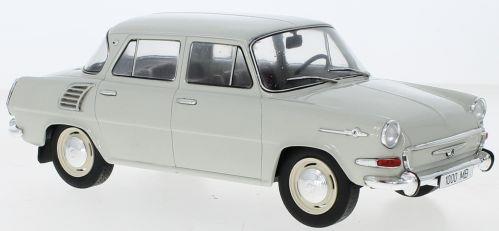 Model Car Group MCG 1:18 Scale Skoda 1000 MB Grey 1964