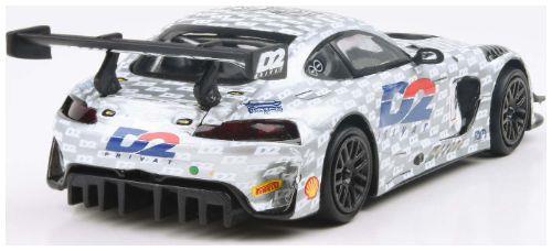 Paragon 1:64 Scale Mercedes AMG GT3 Evo 2022 Gulf 12hr Ram Racing #8 D2 Livery (LHD)