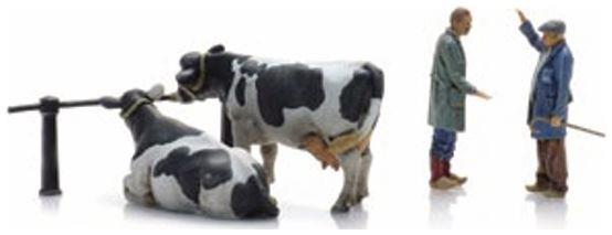 Artitec 1:87 Scale Handshake Cattle Trade Ready