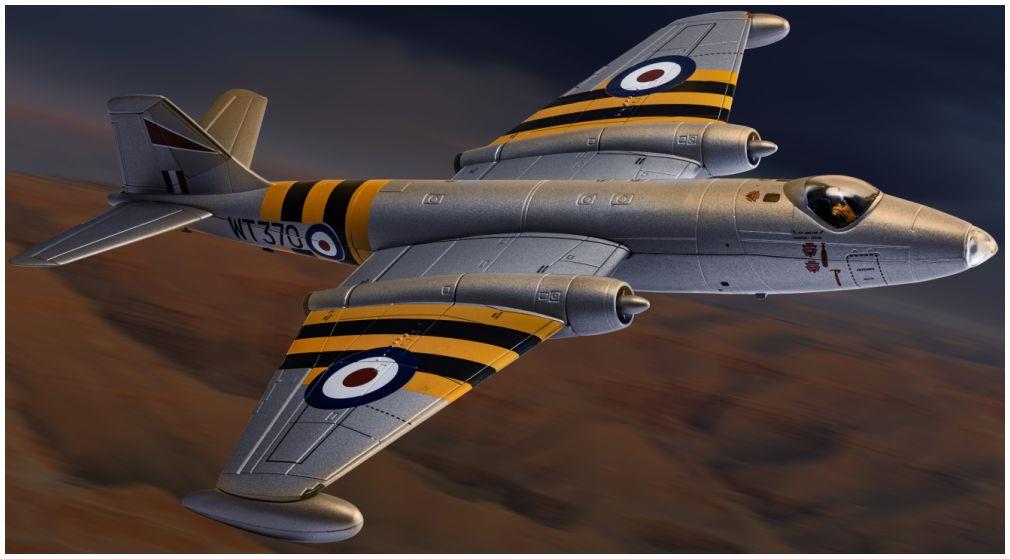 Corgi 1:72nd Scale English Electric Canberra B.6 WT370 Operation Musketeer 1956