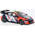 IXO 1:43 Scale Hyundai i20 N Rally1 #11 WRC Safari Rallye Kenya T.Neuville/M.Wydaeghe