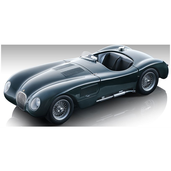 Tecnomodels 1:18 Scale Jaguar C-Type 1953 British Racing Green