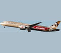 JC Wings 1:400 Scale Boeing 787-9 Dreamliner Etihad Airways MI Livery A6-BLO Flaps Down w/Antenna