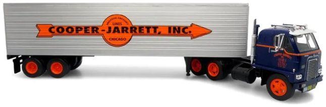 Iconic Replicas 1:43rd Scale International DCOF-405 w/ Trailer Cooper Jarret Inc.