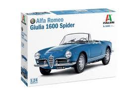 ITALERI IT3668 1/24 Scale  ALFA ROMEO GIULIA 1600 SPIDER