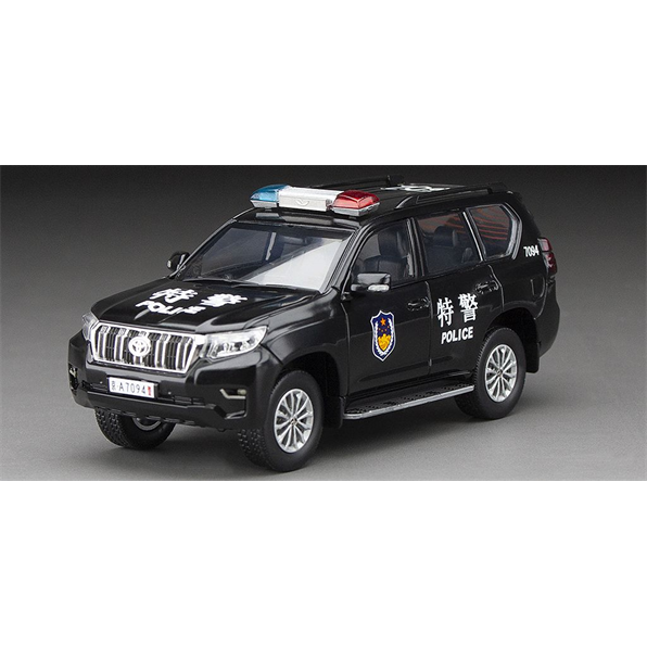 Vitesse 1:43 Scale Toyota Land Cruiser Prado 2018 Beijing Police (SWAT) (999pcs)