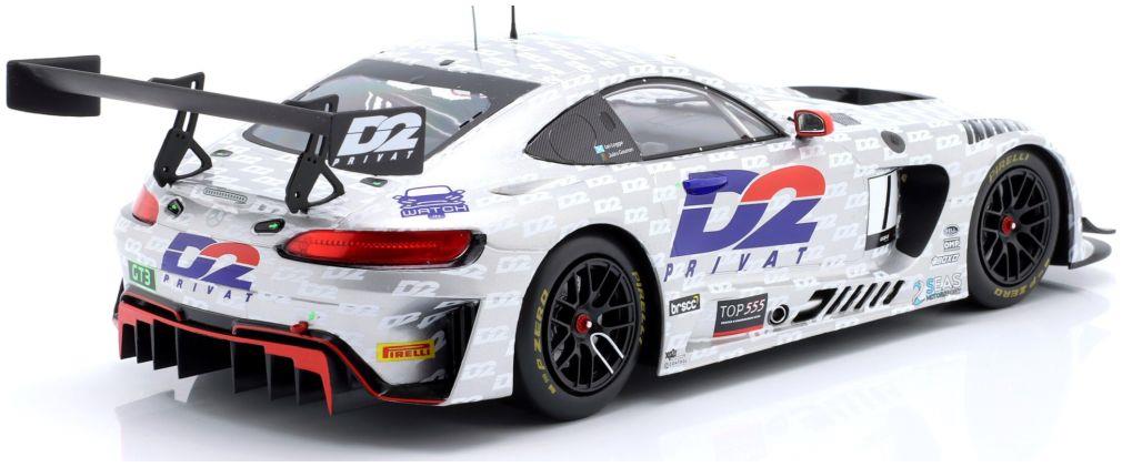 IXO  1:18th Scale Mercedes AMG GT3 Evo #1 British GT Championship 2023 Loggie/Gounon