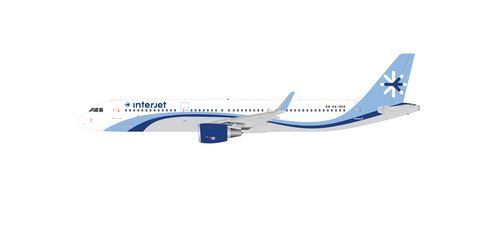 Gemini Jets 1:400 Scale Airbus A321(s) Interjet (Sharklets) XA-GEO