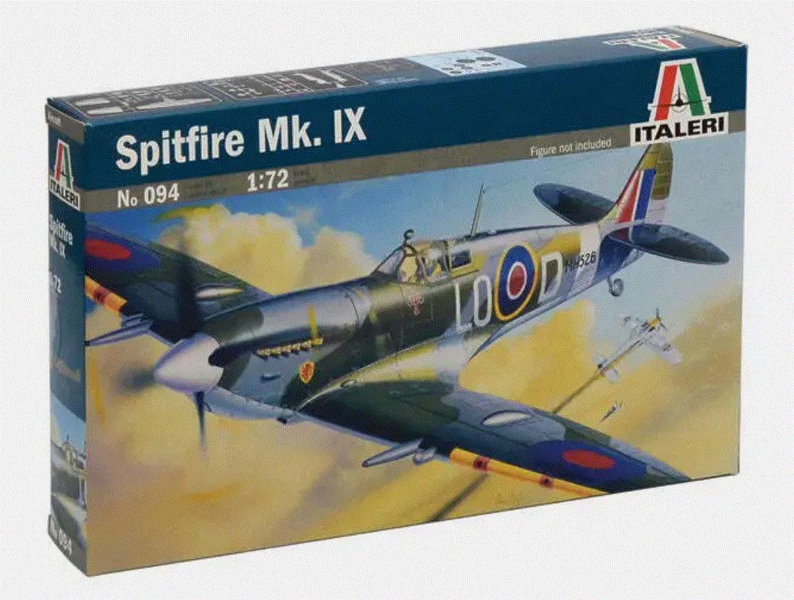 Italeri 094 1/72 Scale Supermarine Spitfire Mk.IX