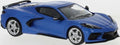 IXO 1:43 Scale Chevrolet Corvette (C8) Stingray Metallic Blue 2020