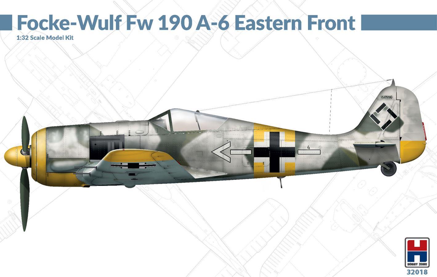 HOBBY 2000 32018 1/32 Scale Focke-Wulf Fw 190 A-6 Eastern Front