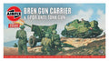 AIRIFX A01309V 1/76 Scale Bren Gun Carrier &amp; 6PDR Anti-Tank Gun