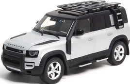 Almost Real 1:18 Scale Land Rover Defender 110 2020 Satin Indus Silver