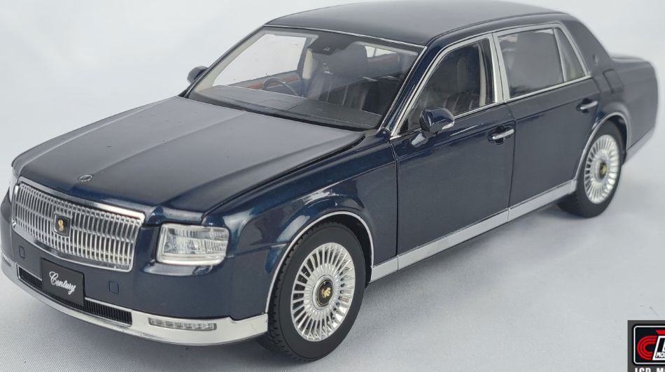 LCD 1:18 Scale Toyota Century Blue