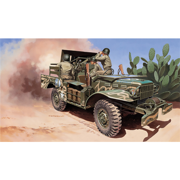 Italeri 1:35 Scale 37 mm Gun Motor Carriage M6