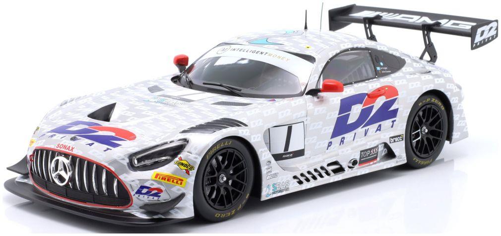 IXO  1:18th Scale Mercedes AMG GT3 Evo #1 British GT Championship 2023 Loggie/Gounon