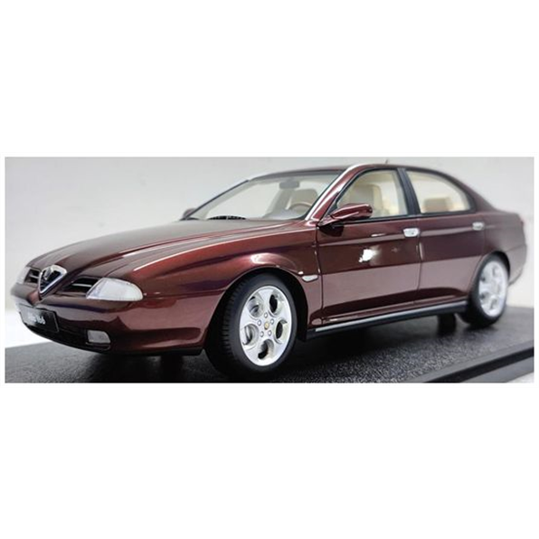Cult Models 1:18 Scale Alfa Romeo 166 Super 3.0 Red Metallic 1998-2002
