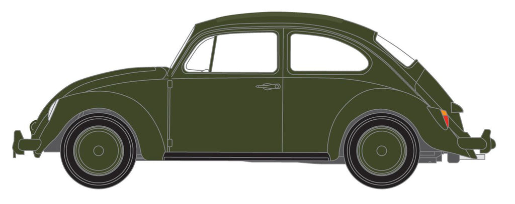Oxford Diecast 1:76 Scale VW Beetle WRAC Provost British Army of the Rhine