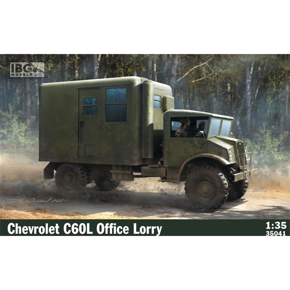 IBG 1:35 Scale Chevrolet C60L Office Lorry