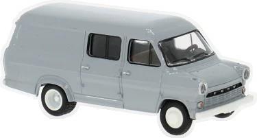 Brekina  1:87th Scale Ford Transit grau 1970