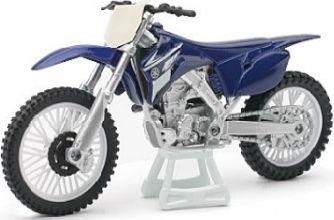New-Ray 1:18 Scale Yamaha YZ 450F 2008 Blue