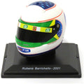 Atlas Editions 1:5th Scale Rubens Barrichello - 2001 -  GP Brasile Ferrari F1 Helmet Collection