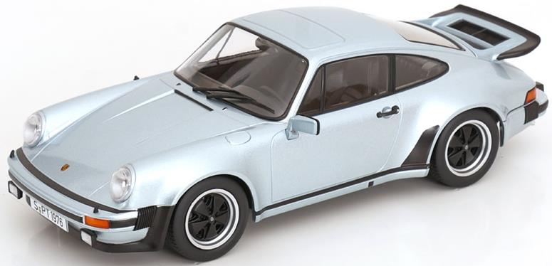 KK Scale 1:18th Scale Porsche 911 (930) Turbo 3.0 1976 Polar Silver