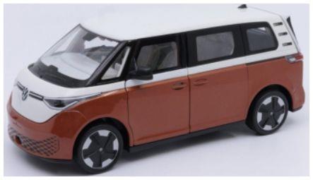 Welly  1:24th Scale VW ID.BUZZ Orange/White (w/Windows)