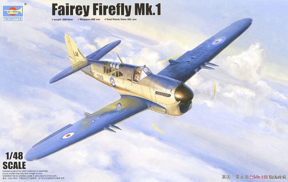 Trumpeter 1:48 Scale Fairey Firefly Mk I