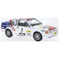 Model Car Group 1:18 Scale Ford Escort MK III RS Turbo #7 Haspengouw Rally 1985 Andervang/Schoonenwolf