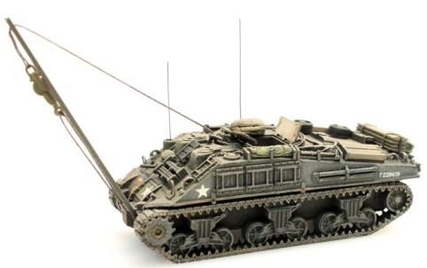 Artitec H0 Scale UK Sherman M4A4 Arv 1:87 Ready-Made, Painted