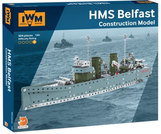 Imperial War Museum Construction Model   HMS Belfast IWM Construction Set