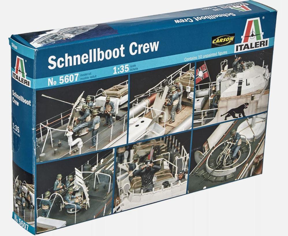Italeri 5607 1/35 Scale WW2 German Navy Speedboat Crew