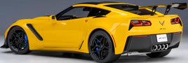Autoart 1:18 Scale Chevrolet Corvette ZR1 2019 Corvette Racing Yellow Tintcoat (Full Openings)