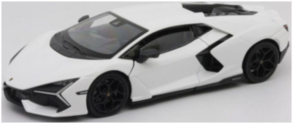 Welly  1:24th Scale Lamborghini Revuelto White/Black