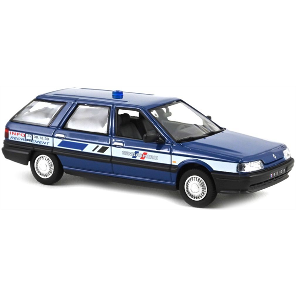Norev 1:43 Scale Renault 21 Nevada 1992 Gendarmerie Info Recrutement