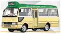 Tiny 1:76th Scale Toyota Coaster Green Mini Bus (NM1628)