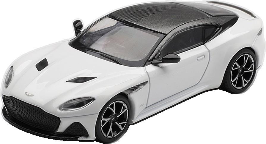 Truescale 1:64th Scale Aston Martin DBS Stratus White (LHD) Blister Packaging