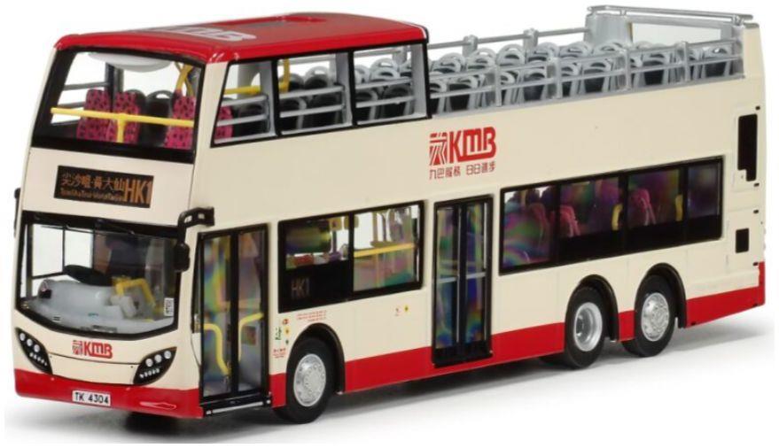 80m Bus Models 1:76th Scale KMB Dennis E500 MMC Euro V 12m
Open Top Bus (HK1)