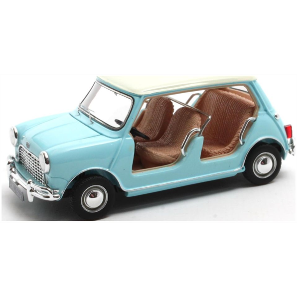 Matrix  1:43rd Scale Mini Beach Car Turqoise/White 1962